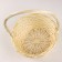 A set of baskets 3 pcs, IV natural