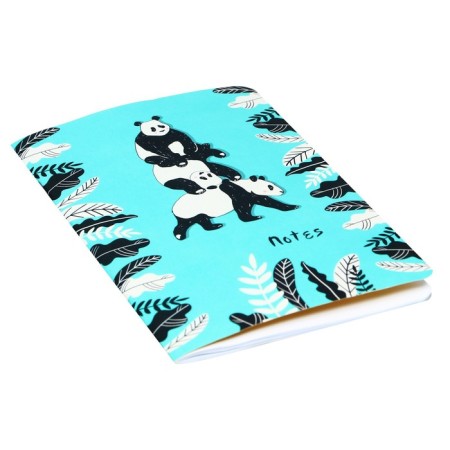 Notebook 32 sheets in a cage, Funny Stories, Cover Cover Cardboard, Soft Touch lamination, Offset Block 70 g/m2-1