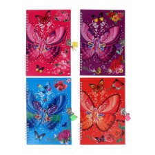 Notebook Gift Book on a lock, A5, 50 sheets, line, 