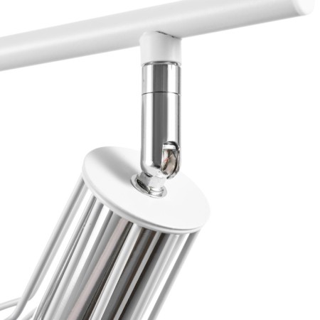 Lamp "Boston" 4x60W E14 white/chrome-7