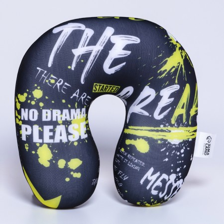 Children's pillow for travel anti -stress "Graffiti"-1