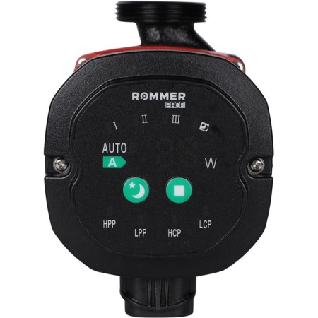 Circulation pump Rommer Erti 25/60-130, 45 W, pressure 6 m, 3.6 l/min, nuts, heat insulator-2