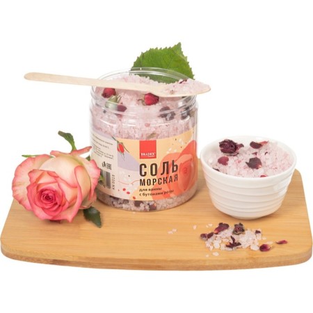 Sea salt for Bradex baths, with rose buds-5