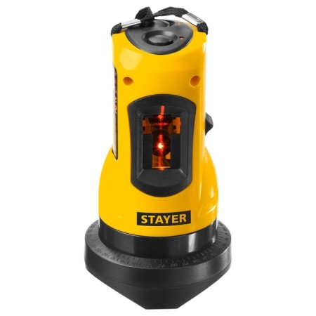 Laser Laser Stayer 34960-1, 2 rays, 10 m, ± 4 °, ± 0.5 mm/m, 5/8 "-7