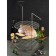 3-long grate with handles for a tandoor, tier diameter 29 cm, height 44 cm