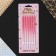 Candles for cake with sparkles, pink, 6 pcs.