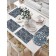 Set of napkins for setting the table "Flower Field", rectangular, size 32x46 cm, 4 pcs