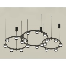 Ambrella Light Acrylic lamp, XR92092200, GX53 LED 12 W, black sand, white matte