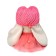 Soft toy "Bunny mi in a skirt from a grid", 15 cm
