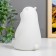 Nightlight "Bear" LED battery 3XLR white 11x8.5x14 cm