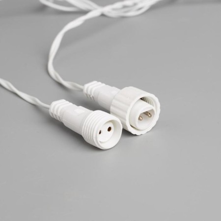 Garland “thread” 10 m, IP44, UMS, white thread, 100 LED, glow of multi, 8 modes, 24 V-3