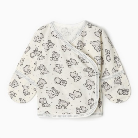 Swear for newborns, gray/bears, height 56 ​​cm