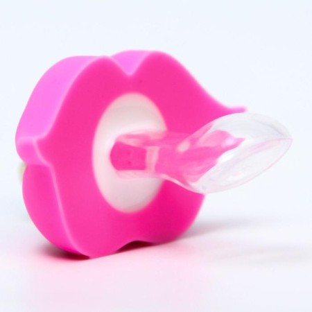 Silicone orthodontic dummy "Kita Sophie", from 6 months, with a cap-3