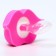 Silicone orthodontic dummy "Kita Sophie", from 6 months, with a cap