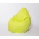 Mear-bag "Pear" is medium, diameter 75 cm, height 120 cm, light-colored color