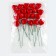 Figure for crafts and decor on the wire "Heart", set of 20 pcs., Size 1 pc. - 2.5 × 1.6 × 8.5 cm