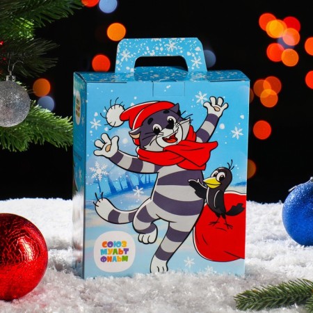 Gift box "Prostokvashino", 15.5 x 7 x 19 cm-1