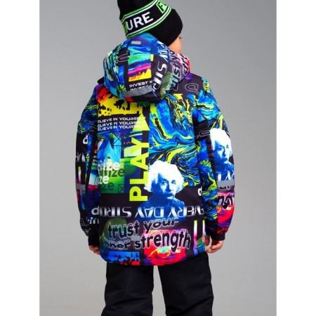 Winter jacket for a boy PlayTode, height 176 cm-6