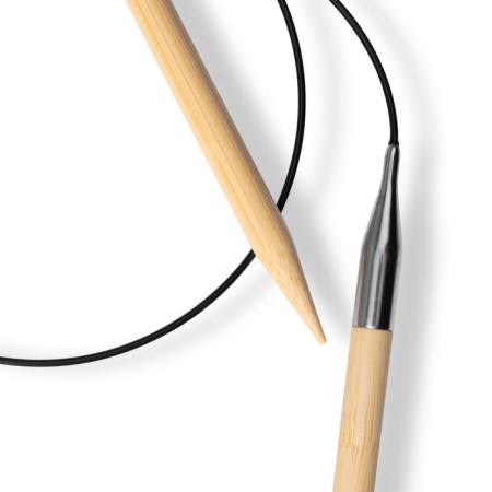 Circular knitting needles, bamboo, 8.0 mm/80cm, 1 pcs-2
