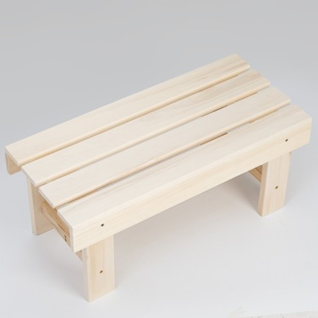 The bench is low, the platband, linden "Dobroparov", 70 × 33 × 30 cm-1