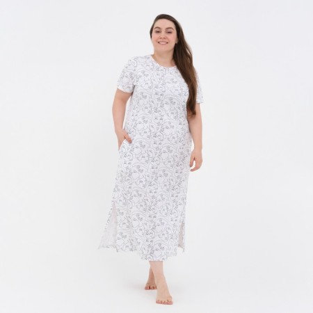 Night shirt female, complexion/white, size 48-1