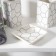 A set of accessories for the bathroom "Giraffe", 3 items (soap dish, soap dispenser 360 ml, glass 360 ml)