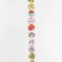 Stickers in the roll "Happy Birthday!", 500 pcs, 3.8 x 3.8 cm