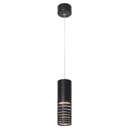 Suspension lamp PL22 BK MR16 GU10 Ceiling cylinder, black color