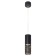 Suspension lamp PL22 BK MR16 GU10 Ceiling cylinder, black color