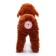 Dog doll, 30 cm, brown