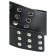 Toyfa Theater collar, leather, with spikes, 44 cm