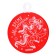 Ice is soft, children's "Dreaming time", diameter 35 cm, red color