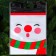 New Year. Gift package, with zip-lock fastener, "snowman", 15x23 ± 1cm.