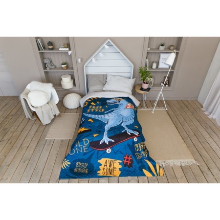 Cover for children's Ethel 1.5 joint venture "T-Rex", 145x210 cm, microfiber-6