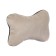 Car gift, a bone, on a headrest, "for you", velor, beige, 16 x 24 cm