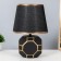 HELP LAME "E14 40W Black-gold 20x20x29 cm