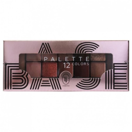 TF Base Palette Palette Palette Features, 12 tones, tone 03 red-brown, 18g