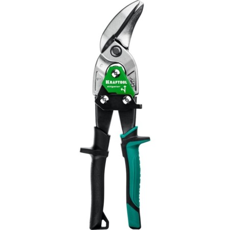 Scissors for metal bison 2328-L, Professional, 2K handles, left cut, 250 mm