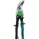 Scissors for metal bison 2328-L, Professional, 2K handles, left cut, 250 mm