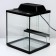 Terrarium with sliding doors 30 l, black 30 x 30 x 35 cm