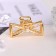 Hair crab "Liberty" Bant, 4.5 cm, gold