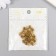 Decor Metal for creativity "Golden Bump" 1x0.6cm, set 20 pcs