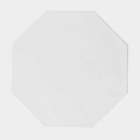 Napkin kitchen "TEM", 38 × 38 cm, white color, octagon