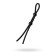 Lasso for Penis Toyfa A-Toys, with two beads, silicone, black color, 19.5 cm