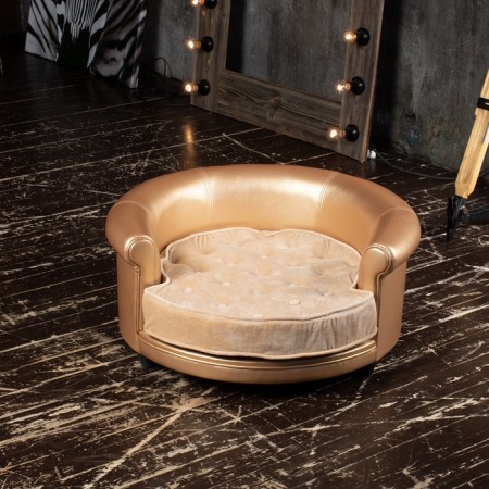 Sulperion Marphy, 82x80x35 cm, furniture fabric, size M, gold-5