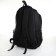 Youth backpack from textiles on lightning, 4 pockets, black/blue color