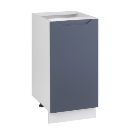 Floor cabinet 400 Helga, 400x500x824, white/Marengo software MDF