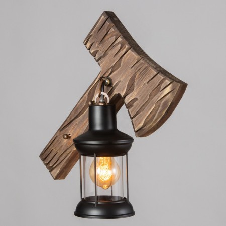 Sconces "retro ax" E27 40W black 33x10x40 cm-1