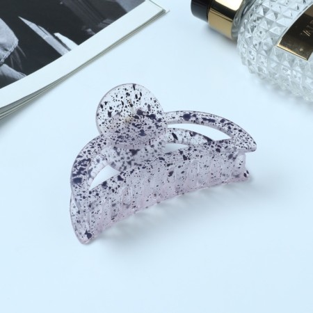 Hair crab "Madlen" arc Circle, 9 cm, mix