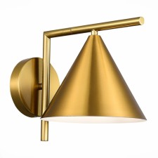 Бра St Luce. SL1007.201.01. Dizzie. 1х40 Вт, E27, 20х22 см, цвет латунь
